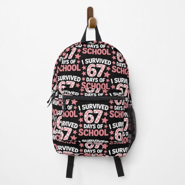 Item preview, I Survived 67 Days of School Funny 67 Meme Teacher Student designed and sold by BLZART.