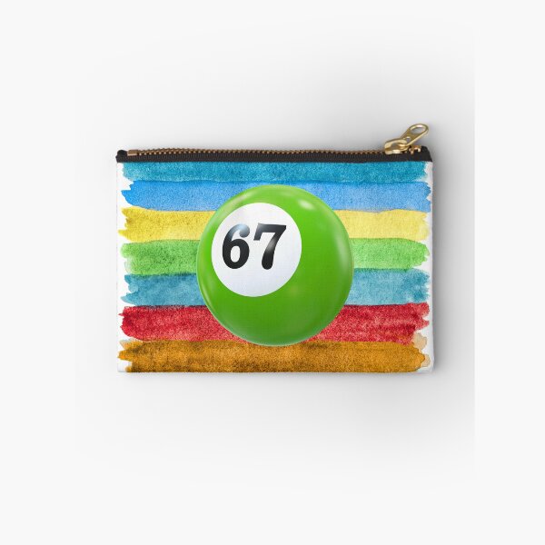 Item preview, 6-7 Meme — Retro Bingo Ball Aesthetic designed and sold by Kindloom.