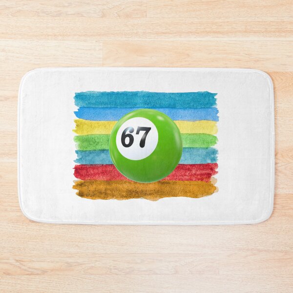 Item preview, 6-7 Meme — Retro Bingo Ball Aesthetic designed and sold by Kindloom.