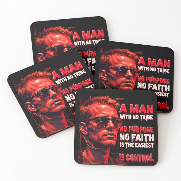 Item preview, Anti-Establishment - A Man With No Tribe No Purpose No faith Is The Easiest To Control designed and sold by KLERIKSTORE.