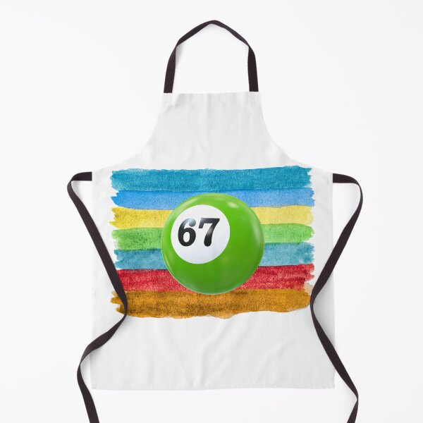 Item preview, 6-7 Meme — Retro Bingo Ball Aesthetic designed and sold by Kindloom.