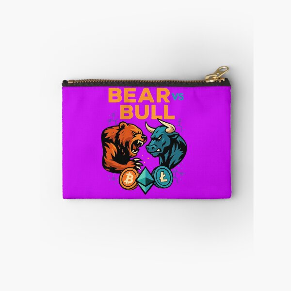 Item preview, "BEAR VS BULL – Crypto Clash of Market Titans" designed and sold by BitCrop.
