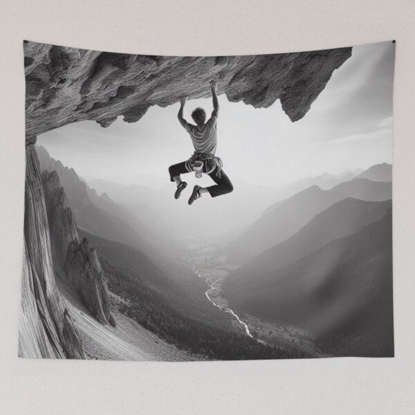 Item preview, Freeclimbing Poster Art Print Wall Hangings designed and sold by Jackson2288.