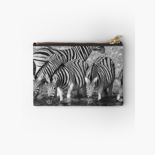 Item preview, Thunder of Stripes, Zebras Drinking at Okaukuejo, Etosha designed and sold by DavideAntoniani.