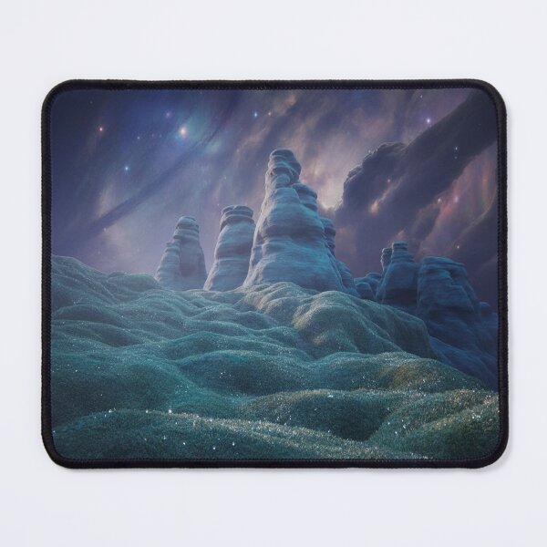 Item preview, Lifestyle Hub: Emerald and Sapphire Dreamscape with Celestial Glow designed and sold by M&M Lifestyle Hub.