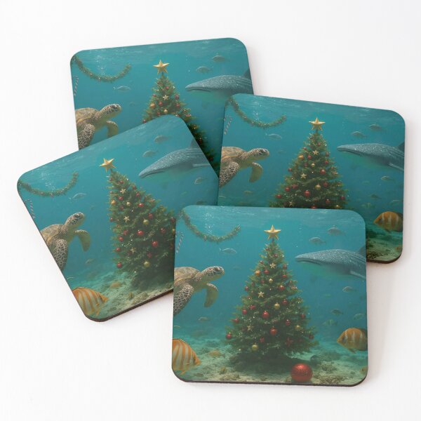 Item preview, Underwater Christmas Wonderland designed and sold by EchoAuraGraphic.
