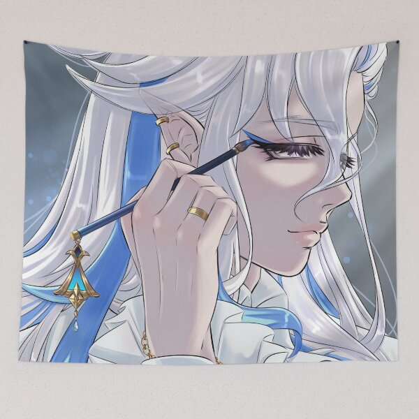 Item preview, Neuvillette fanart Genshin Impact designed and sold by Arilynluna.