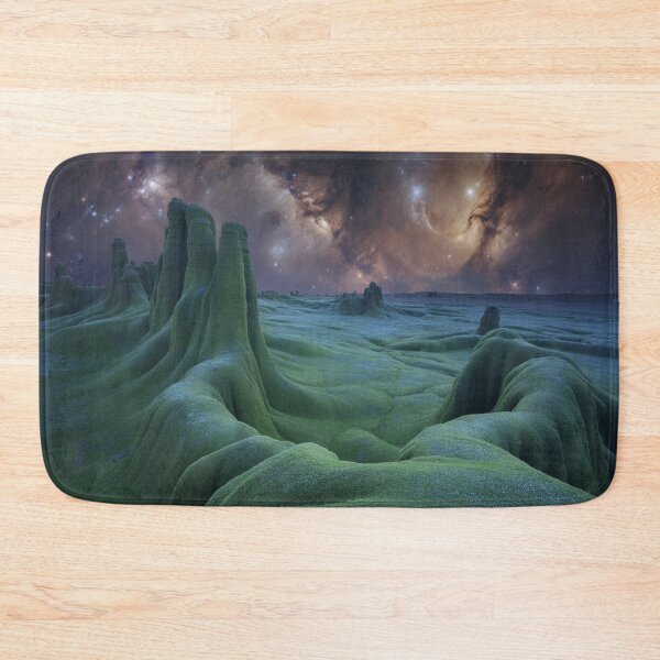 Item preview, Lifestyle Hub: Emerald and Sapphire Dreamscape with Celestial Glow designed and sold by M&M Lifestyle Hub.