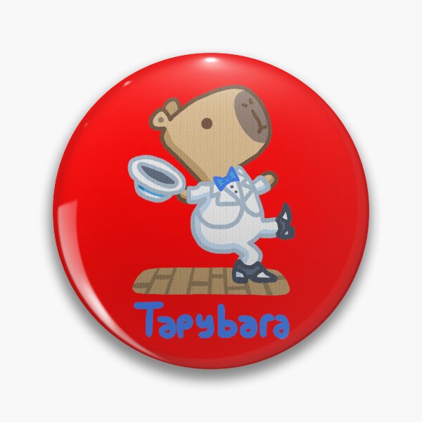Item preview, Tapybara (with text) designed and sold by CamelCactus.