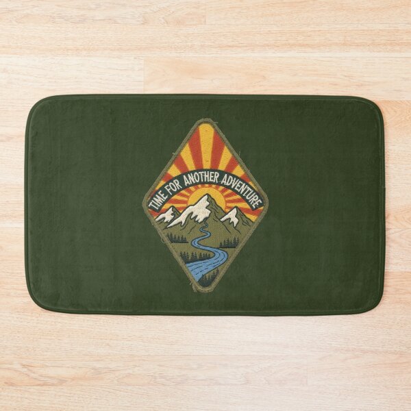 Item preview, Time for Another Adventure – Vintage Embroidered Mountain Patch Design designed and sold by NoctaHike.
