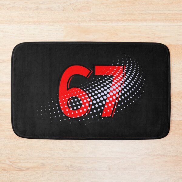 Item preview, 6-7 Meme — Red Pulse on Black Design designed and sold by Kindloom.