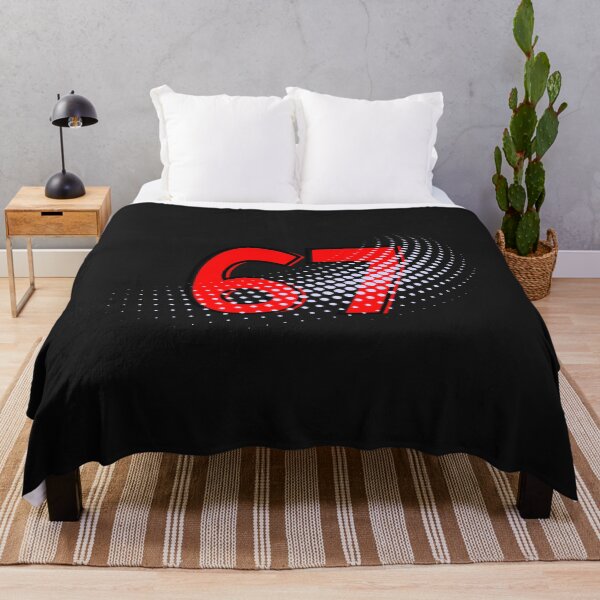 Item preview, 6-7 Meme — Red Pulse on Black Design designed and sold by Kindloom.