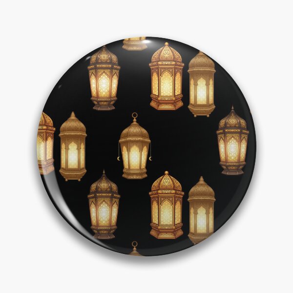 Item preview, Elegant Islamic Lanterns Sticker Bundle | Ramadan & Eid Decorative Magnet Set (V.1) designed and sold by D-Islamic.