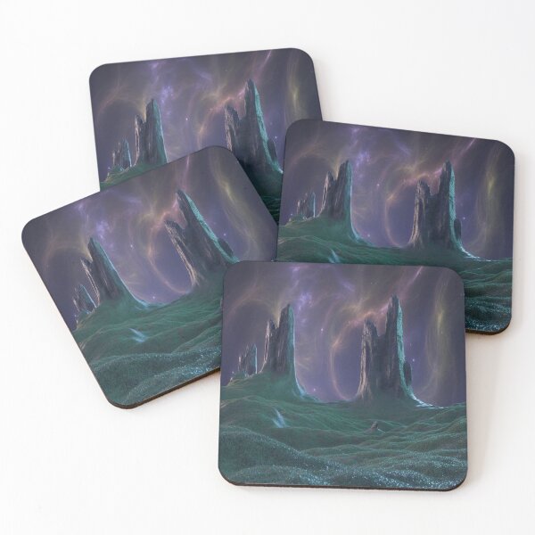 Item preview, Lifestyle Hub: Emerald and Sapphire Dreamscape with Celestial Glow designed and sold by M&M Lifestyle Hub.