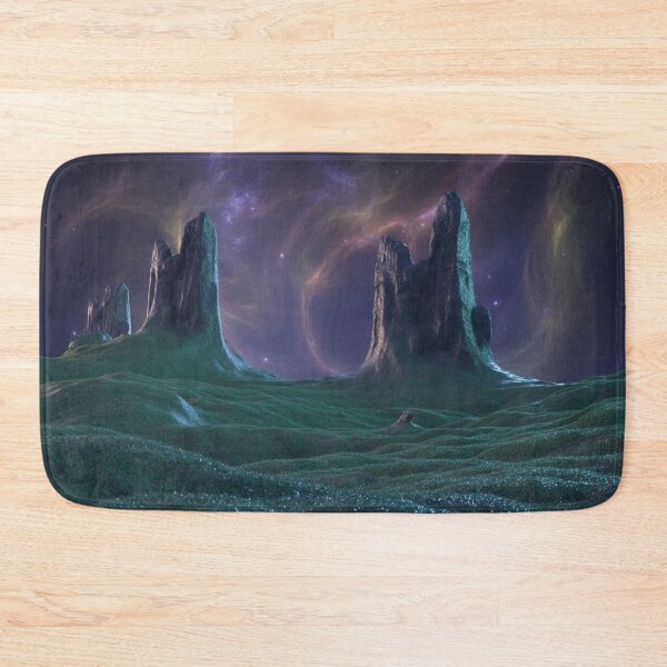 Item preview, Lifestyle Hub: Emerald and Sapphire Dreamscape with Celestial Glow designed and sold by M&M Lifestyle Hub.
