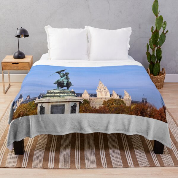 Item preview, Statue of Archduke Charles on Heldenplatz square and Rasthaus,Vienna, Austria designed and sold by goceris.