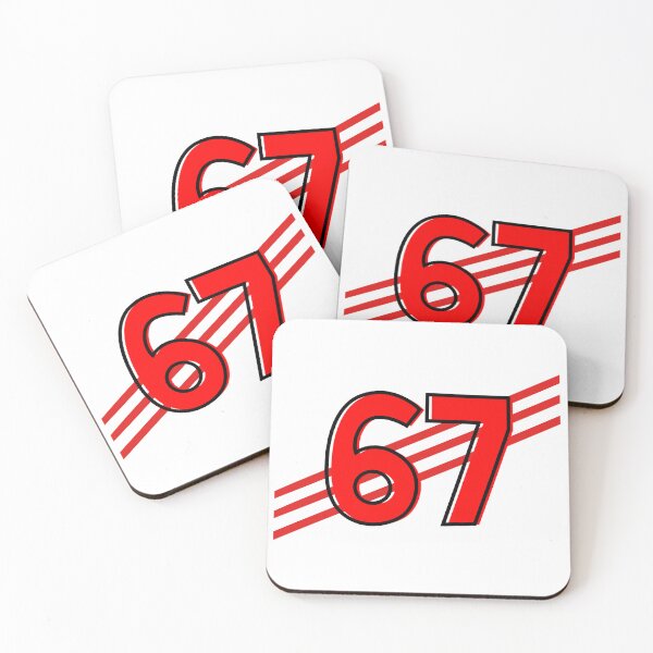 Item preview, 6-7 Meme — Red Speedline Graphic designed and sold by Kindloom.