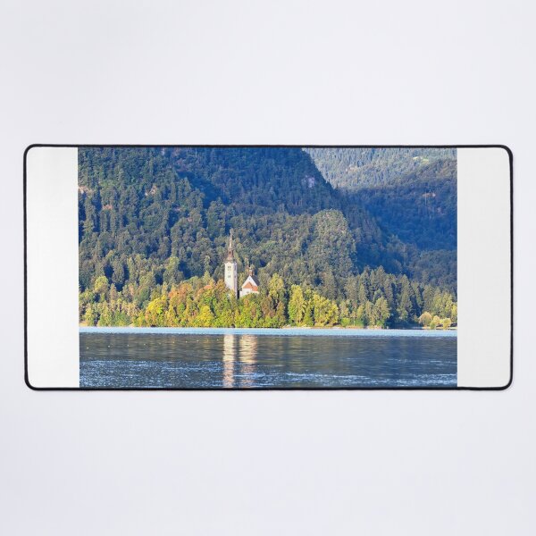 Item preview, Pilgrimage Church of the Assumption of Maria.Lake Bled landscape, Slovenia designed and sold by goceris.