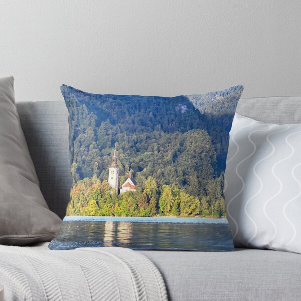 Item preview, Pilgrimage Church of the Assumption of Maria.Lake Bled landscape, Slovenia designed and sold by goceris.