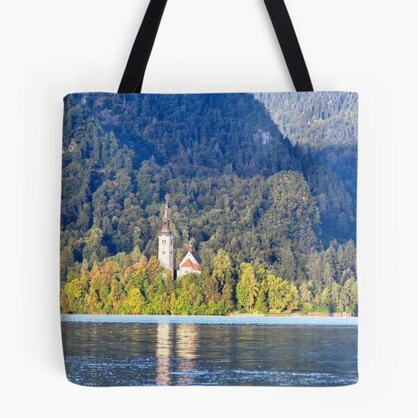 Item preview, Pilgrimage Church of the Assumption of Maria.Lake Bled landscape, Slovenia designed and sold by goceris.