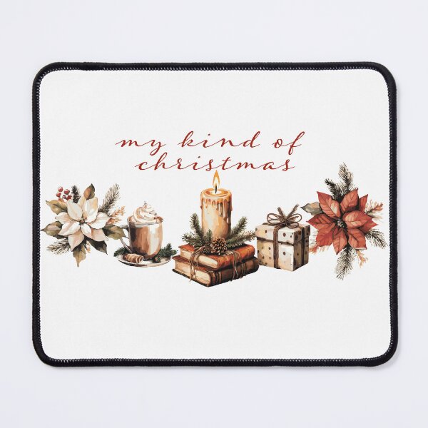 Item preview, My Kind of Christmas | Cozy Vintage Holiday Art by Anne Brooke Art designed and sold by Anne Brooke Art.