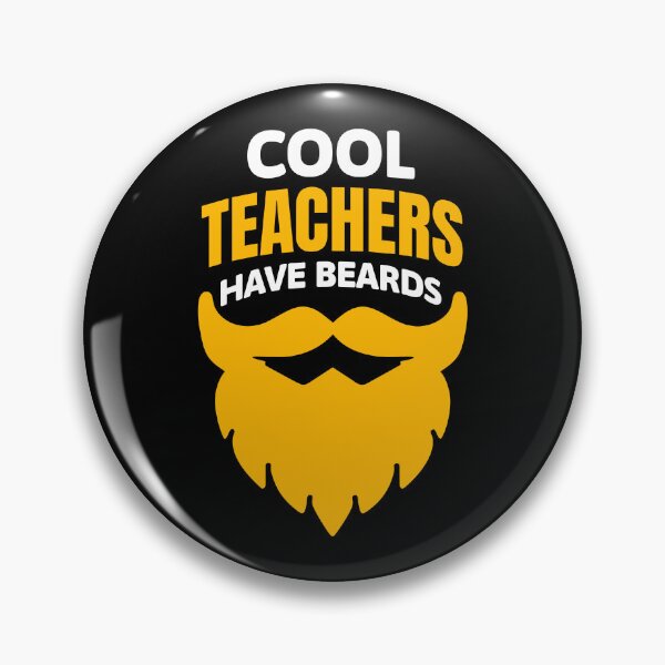 Item preview, Cool Teachers Have Beards | Bearded Teacher| Bearded School Teacher | Teacher With Beard | Facial Hair Teacher | Teacher Facial Hair  designed and sold by jadedscientist.