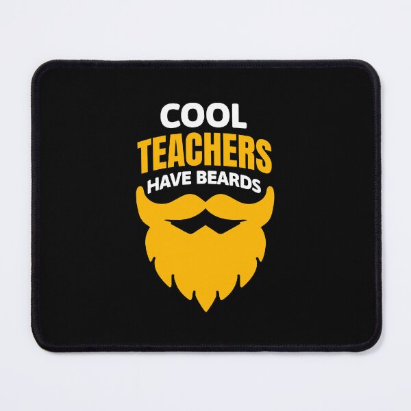 Item preview, Cool Teachers Have Beards | Bearded Teacher| Bearded School Teacher | Teacher With Beard | Facial Hair Teacher | Teacher Facial Hair designed and sold by jadedscientist.