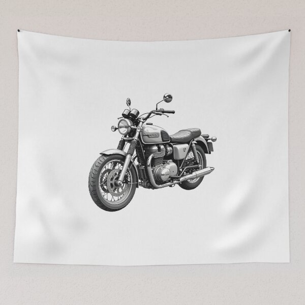 Item preview, Motorcycle, pencil sketch designed and sold by Marcu Ioachim.