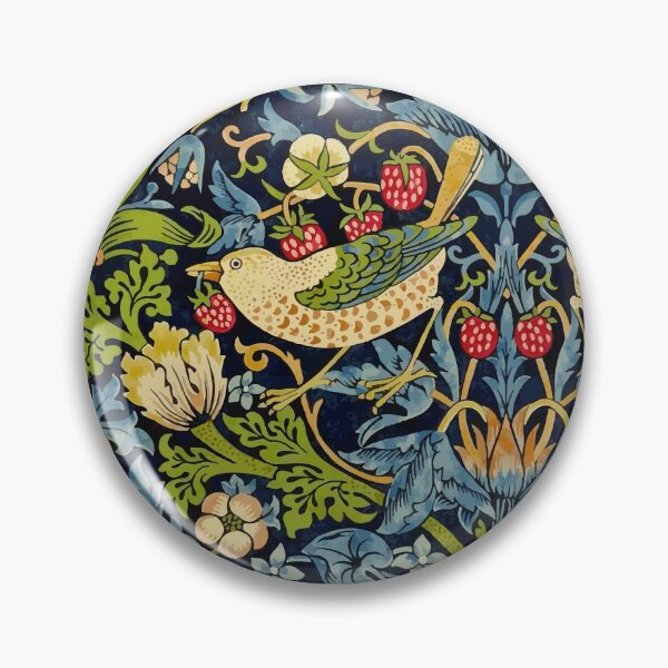Item preview, William Morris Strawberry Thief designed and sold by Vicky Brago-Mitchell®.