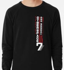 Hosaka Ono-Sendai Cyberspace 7 (weiße vertikale Version) Leichter Pullover