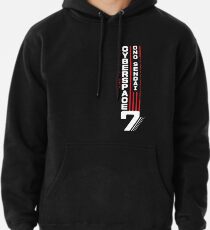 Hosaka Ono-Sendai Cyberspace 7 (weiße vertikale Version) Hoodie