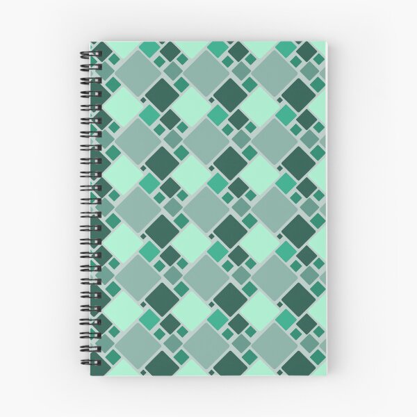 Item preview, Seamless geometric pattern with green rounded squares designed and sold by juthamas8426.