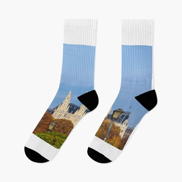 Item preview, Historic town hall of Vienna, Rathaus, Austria, autumn season designed and sold by goceris.
