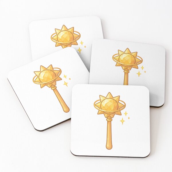 Item preview, Citrine Sun Wand Sticker | Kawaii Crystal Wand | Abundance Sunbeam Magic designed and sold by HerDreamCodes.