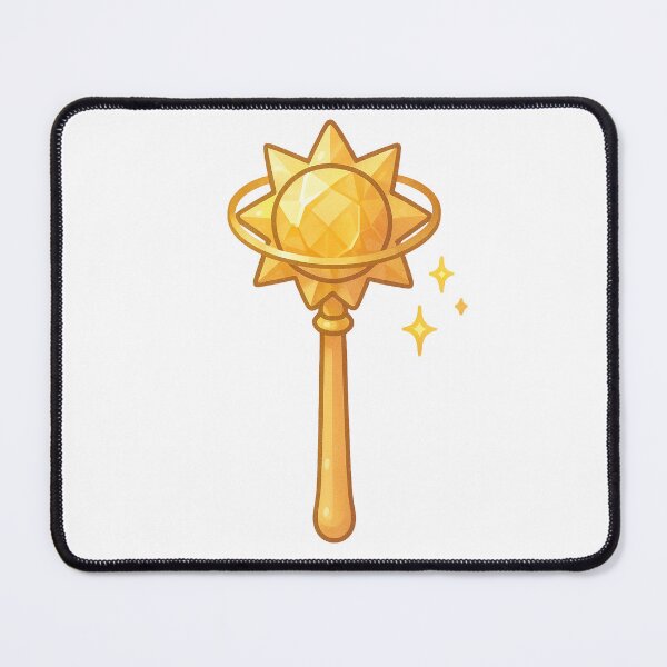 Item preview, Citrine Sun Wand Sticker | Kawaii Crystal Wand | Abundance Sunbeam Magic designed and sold by HerDreamCodes.
