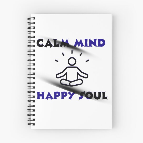 Item preview, calm mind ,happy soul designed and sold by Brilliant minds.