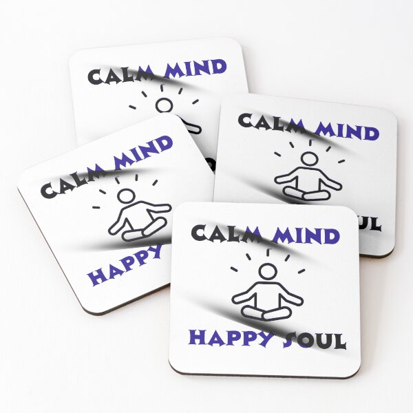 Item preview, calm mind ,happy soul designed and sold by Brilliant minds.