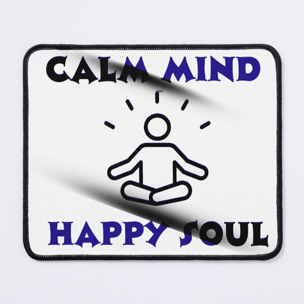 Item preview, calm mind ,happy soul designed and sold by Brilliant minds.