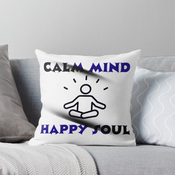 Item preview, calm mind ,happy soul designed and sold by Brilliant minds.