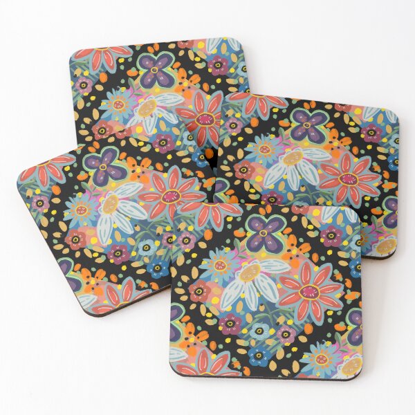 Item preview, Abstract Floral Painted Pattern designed and sold by SpiritedArtwork.