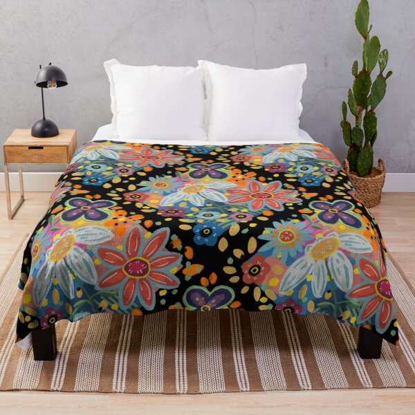 Item preview, Abstract Floral Painted Pattern designed and sold by SpiritedArtwork.