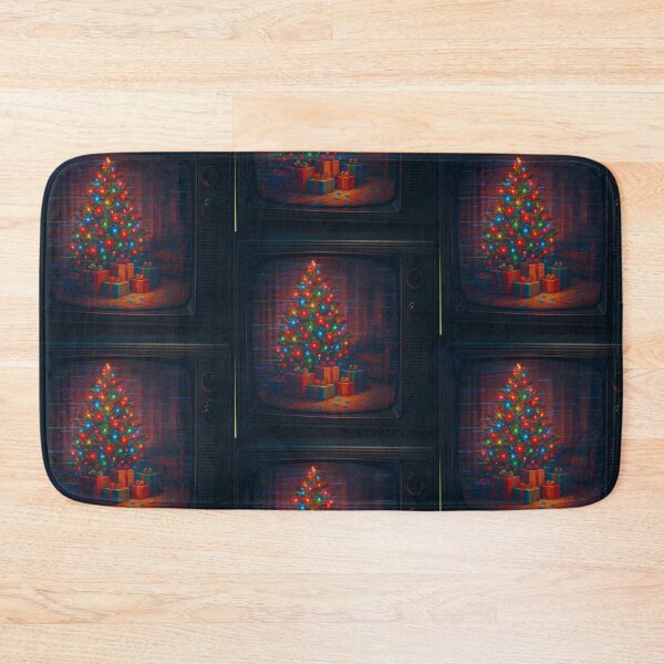 Item preview, Glitched Xmas CRT – Christmas Tree & Gifts – Analog Glitch Nostalgia designed and sold by JacobKAurumhead.