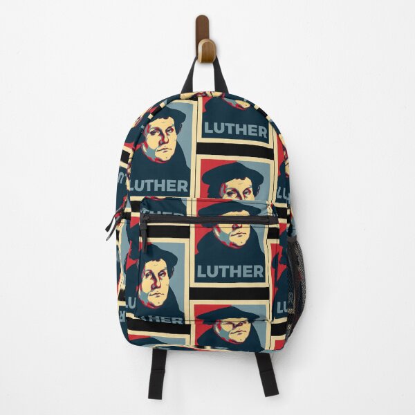 Item preview, Martin Luther – Pop Art Portrait in Obama “Hope” Poster Style | Reformation & Faith Art designed and sold by AveCruxT.