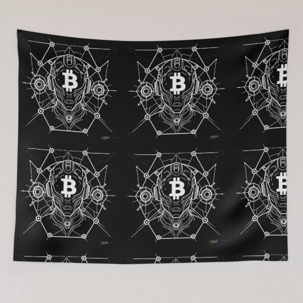 Item preview, Quantum Bitcoin Matrix – Futuristic Sacred Design designed and sold by Benito Del Ray.