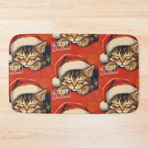 Item preview, Vintage Christmas Cute Retro Cat T-Shirt Xmas designed and sold by Vintage City.