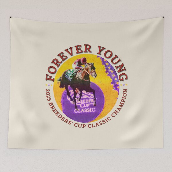 Item preview, Forever Young Wins the Breeders' Cup Classic 2025 designed and sold by Ginny Luttrell.