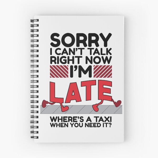 Item preview, Running Late Again designed and sold by VividGraphicCo.