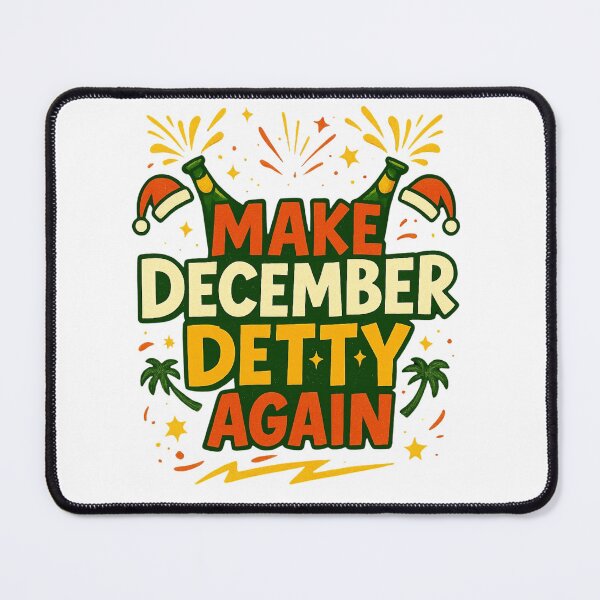 Item preview, Make December Detty Again – Nigerian Meme Party Tee designed and sold by chuxiedesign.