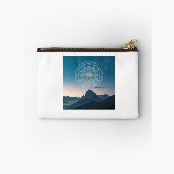 Item preview, Star map mandala glowing  designed and sold by Lucky 777.