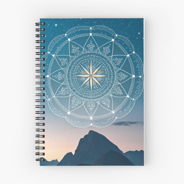 Item preview, Star map mandala glowing  designed and sold by Lucky 777.